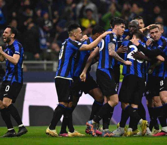 L'Inter festeggia