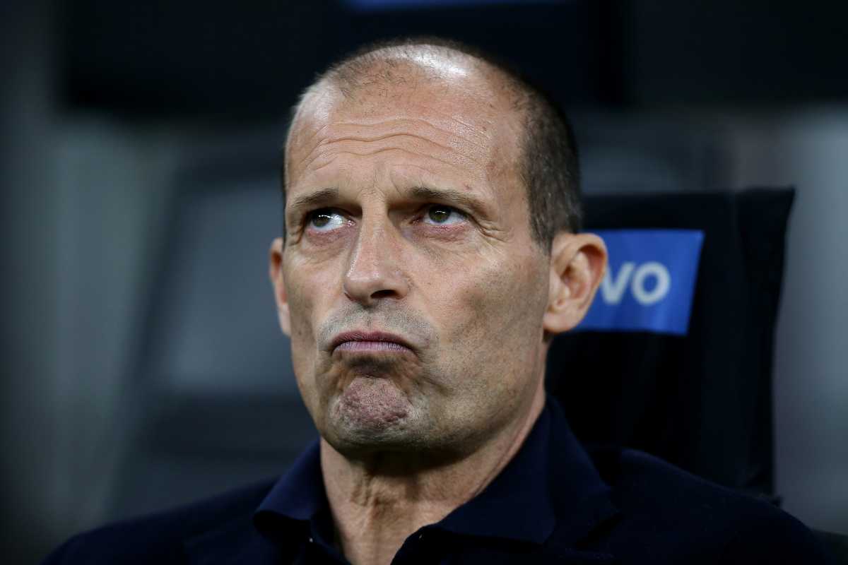 Allegri deluso dopo Juve Inter