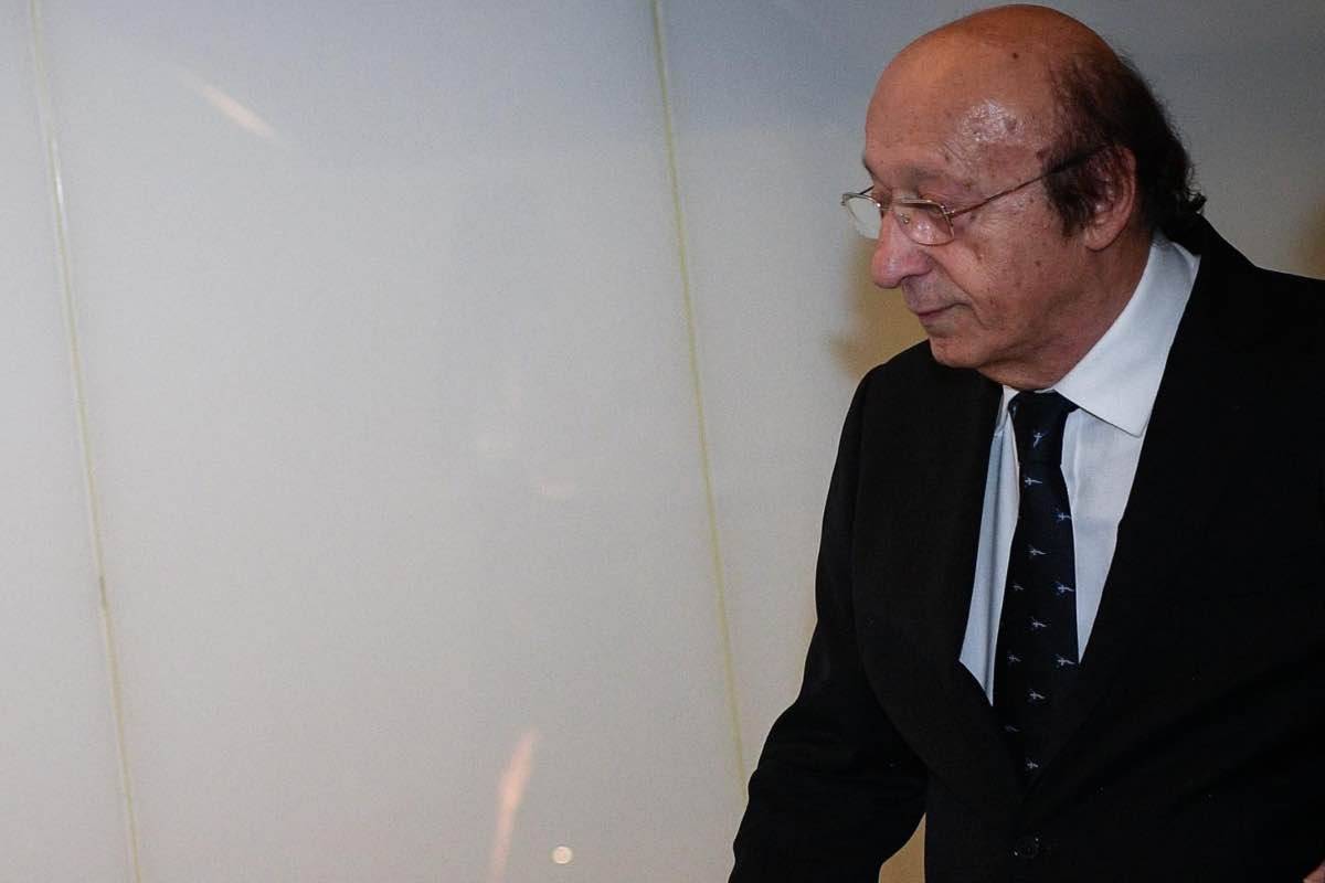 Juventus penalizzazione Moggi dichiarazioni