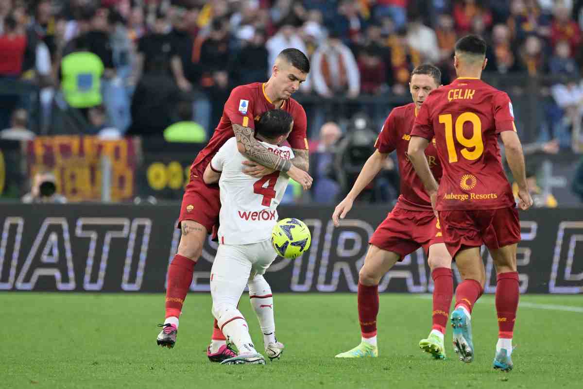 Mancini con Bennacer 