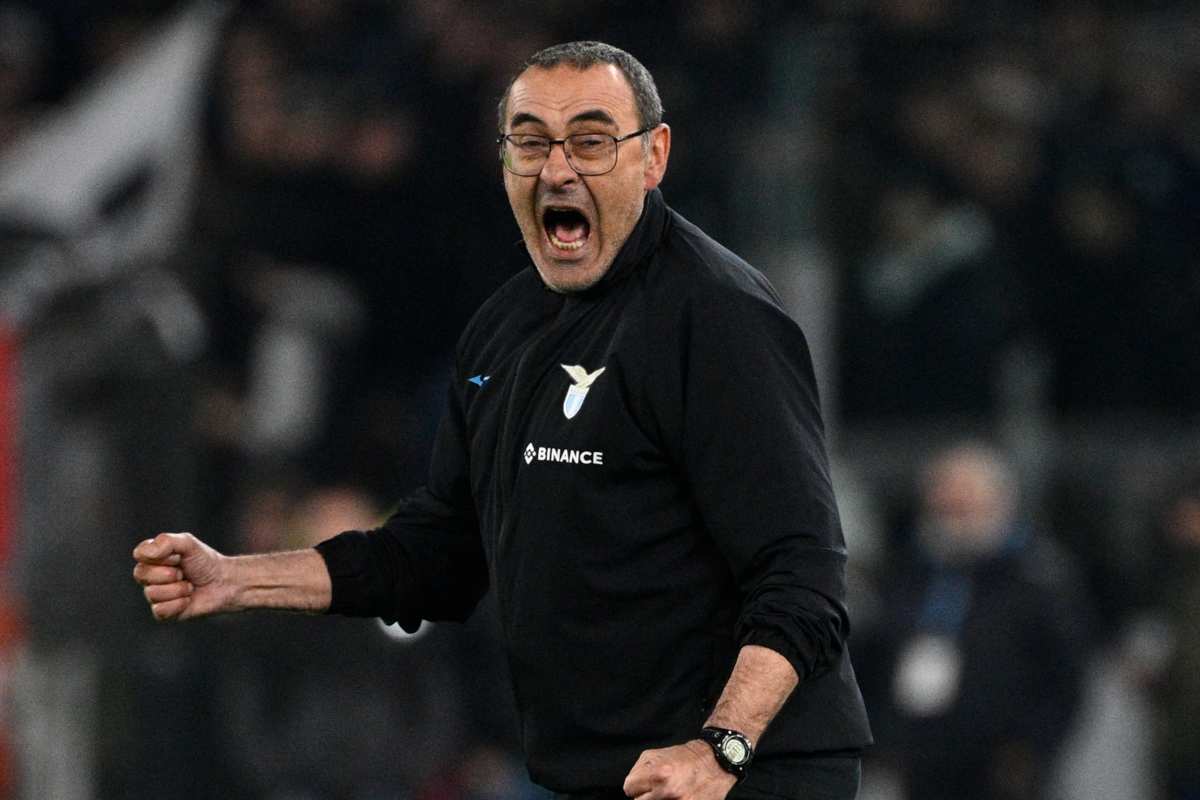 Sarri esulta 