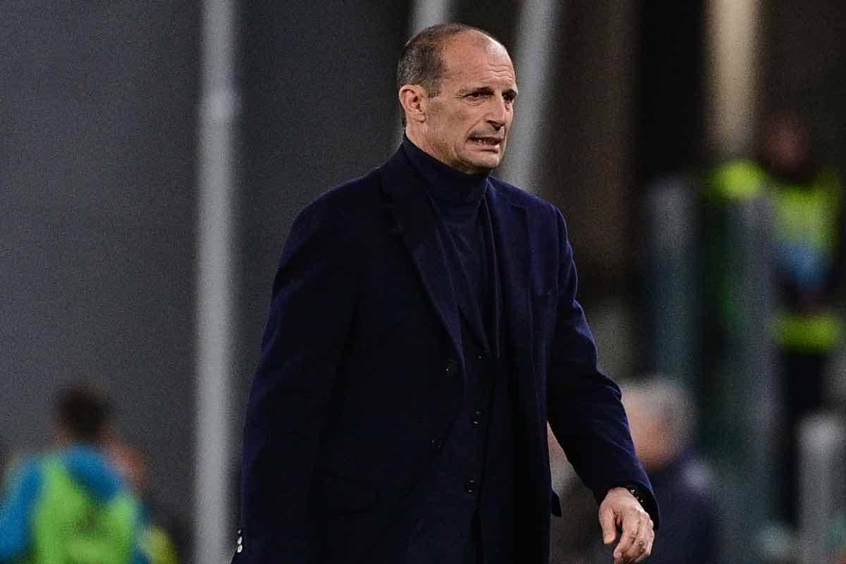 Max Allegri in campo