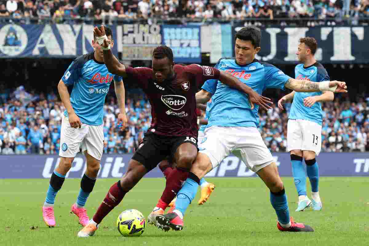 napoli salernitana sintesi