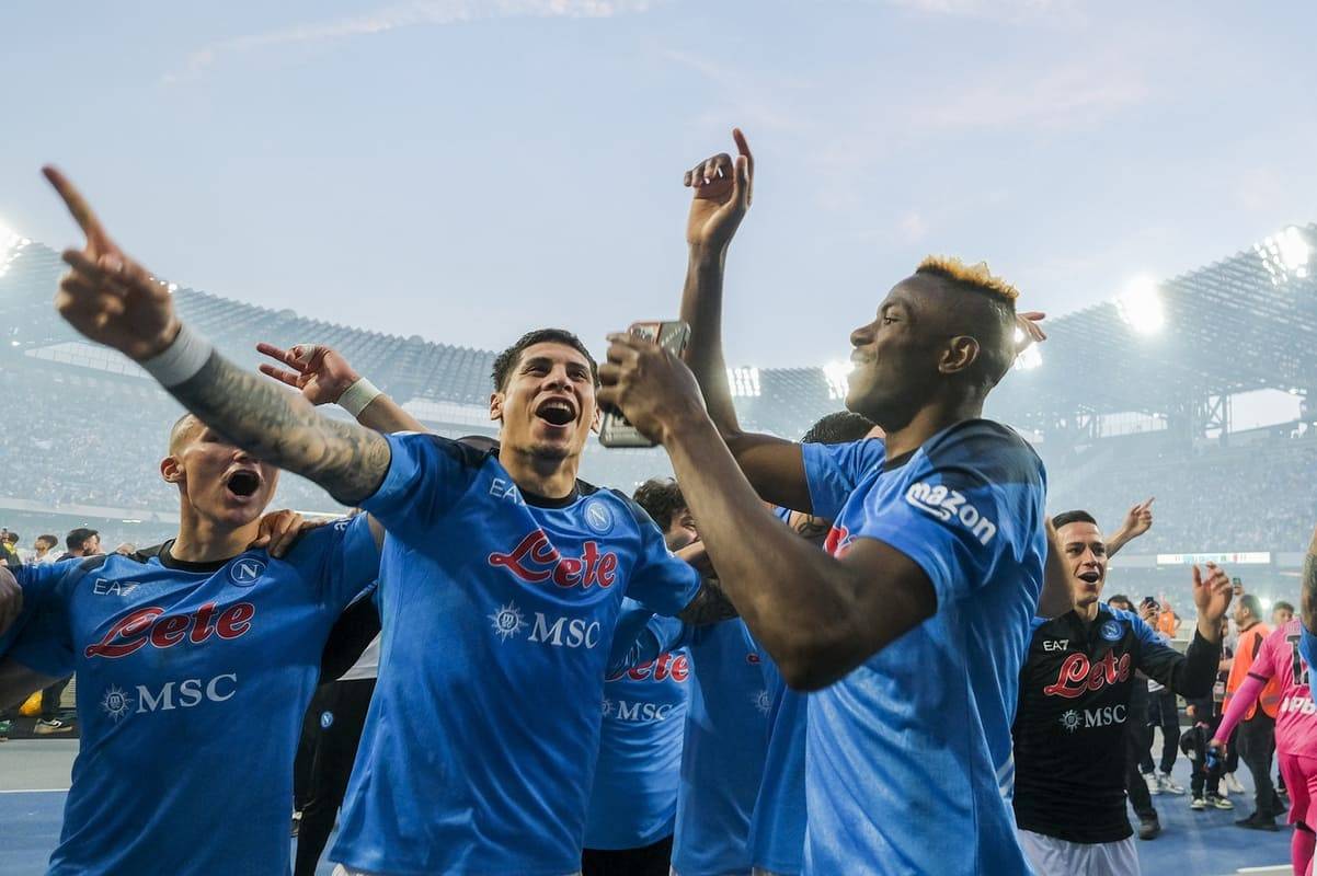Napoli, la Lega Serie A contenta della vittoria