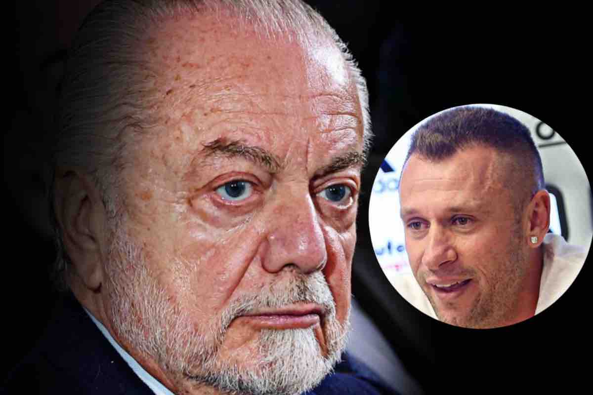 De Laurentiis attacco Cassano Napoli campione