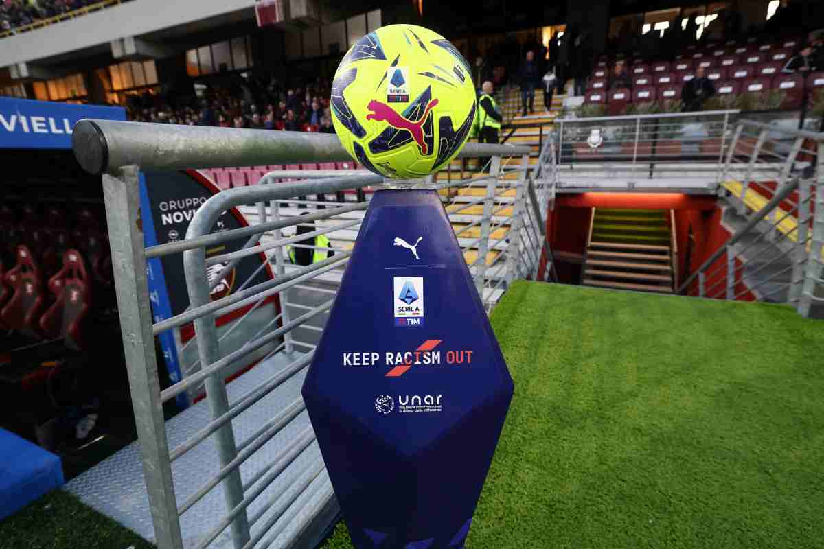 Pallone Serie A all'Arechi