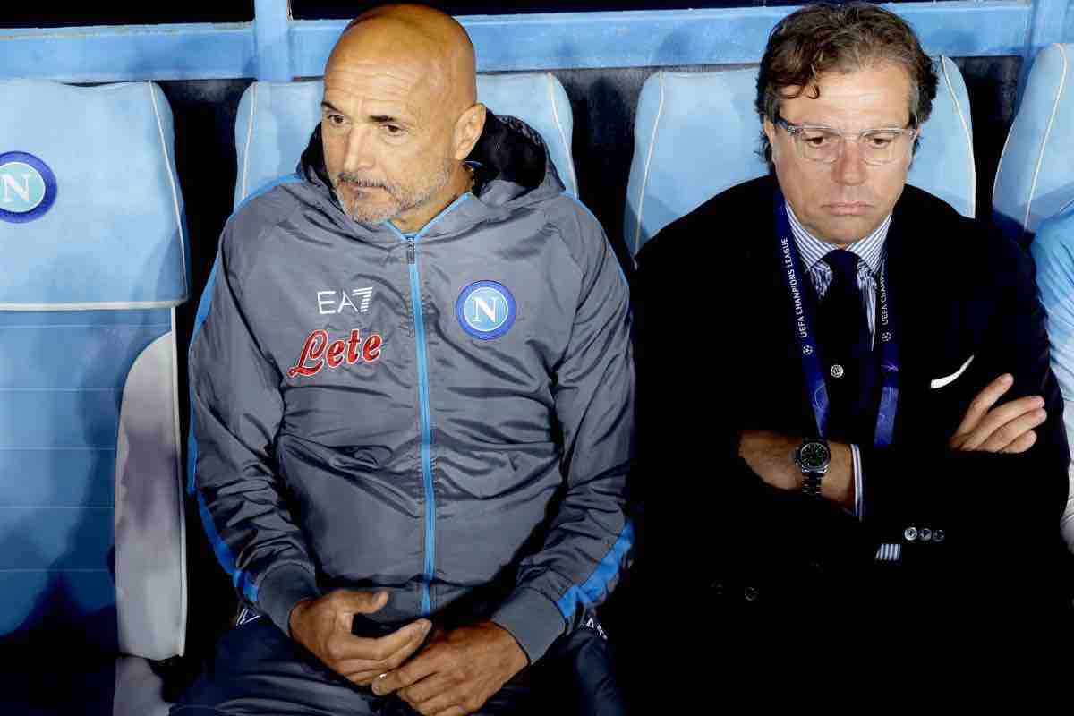 Giuntoli Spalletti futuro Napoli Venerato