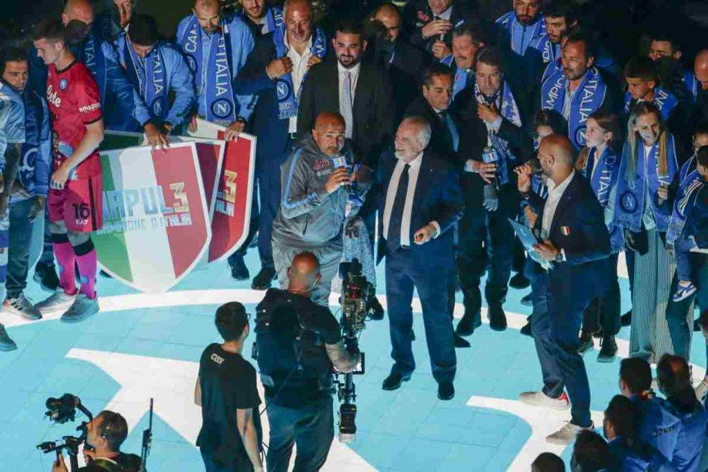 spalletti de laurentiis festa