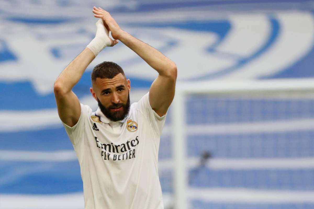 Benzema ha segnato contro l'Athletic Bilbao nella sua ultima partita con il Real Madrid