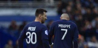 Messi Mbappé PSG
