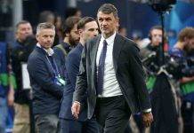 Paolo Maldini in campo