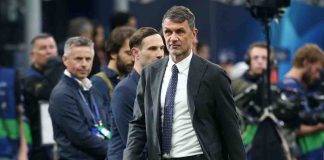 Paolo Maldini in campo