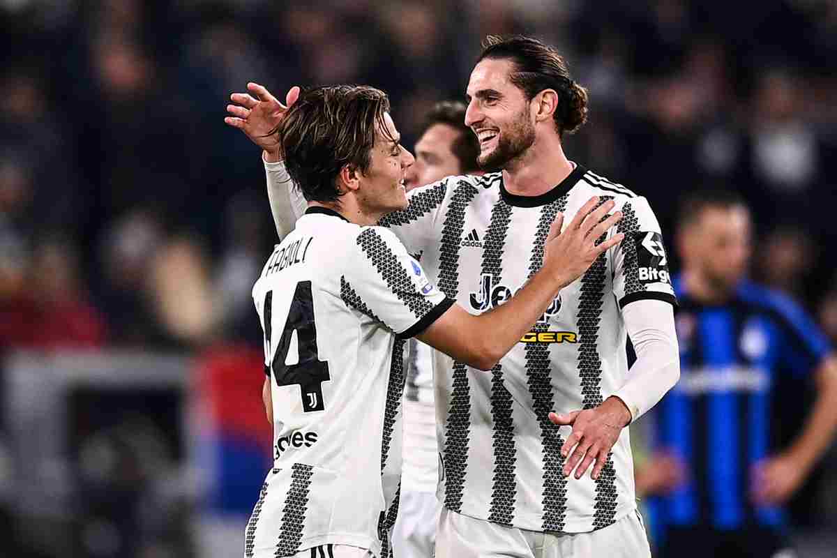 Fagioli e Rabiot non convocati dalla Juventus 