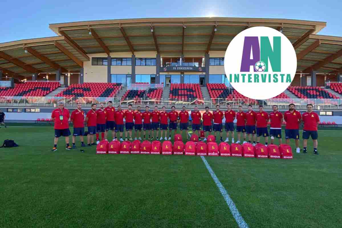 Nazionale di calcio del Regno delle Due Sicilie prima di una gara