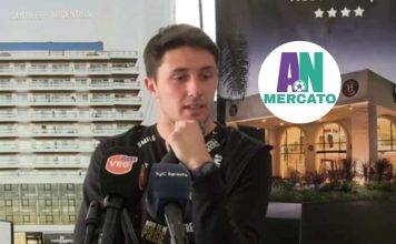 Facundo Garces in conferenza stampa