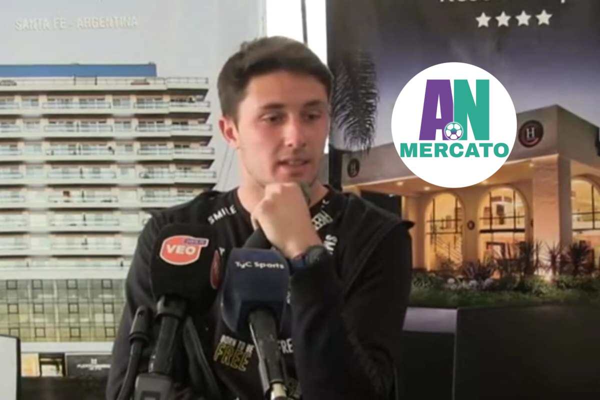 Facundo Garces in conferenza stampa