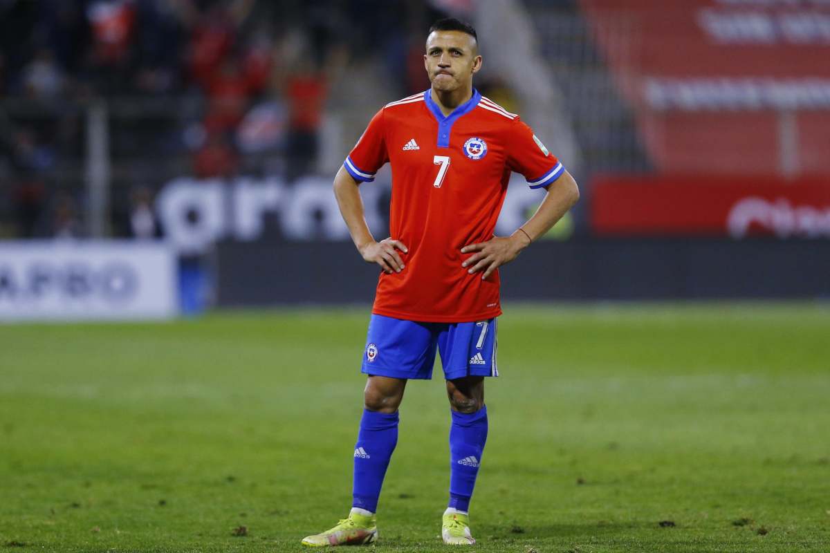 Sanchez con la maglia del Cile 