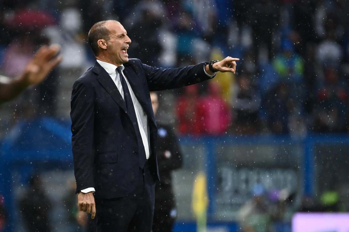 Allegri dà disposizioni 