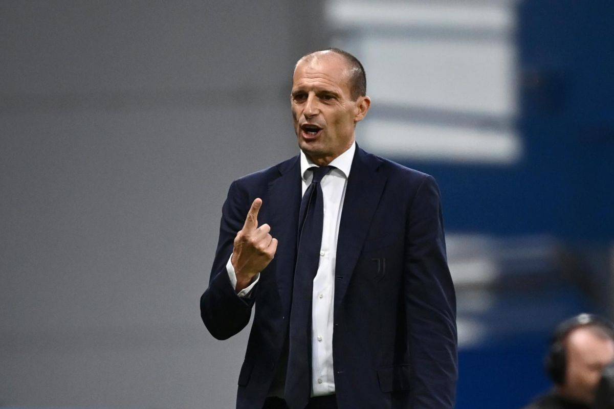 Max Allegri arrabbiato 