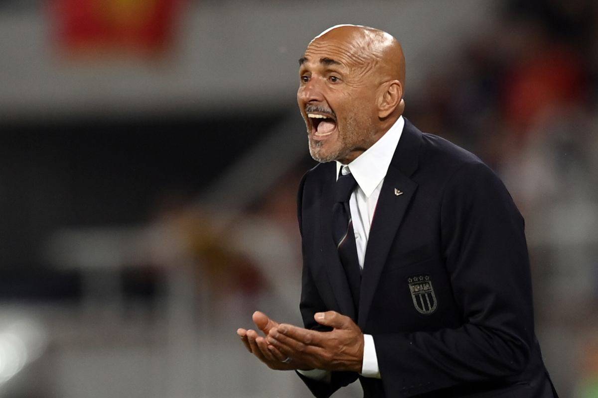 Spalletti arrabbiato 