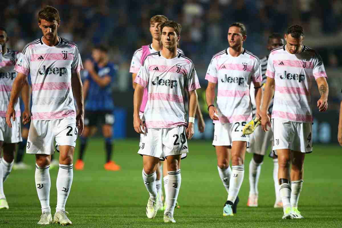 La Juve al Gewiss Stadium 