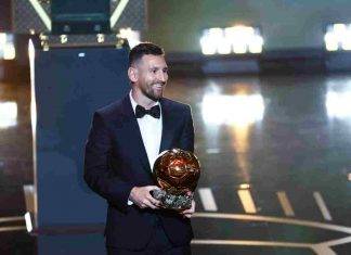 Messi vince il Pallone d'Oro
