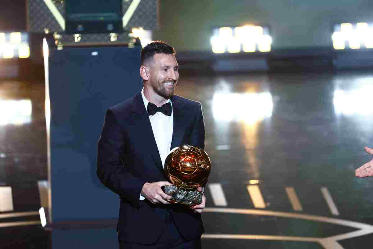 Messi vince il Pallone d'Oro