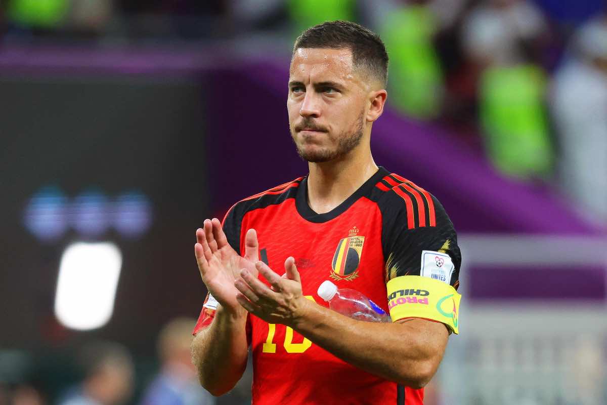 L'addio di Hazard al calcio