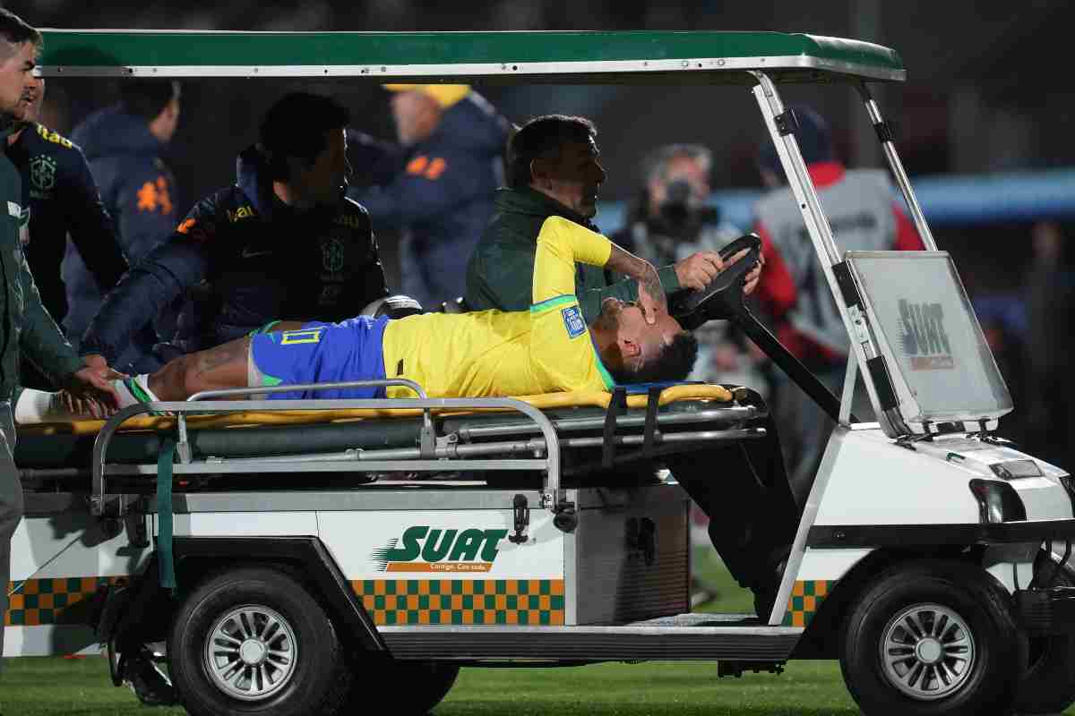 Neymar infortunio Brasile