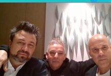 Roberto Baggio, Gigi Di Biagio e Sebastian Frey da Wuhan