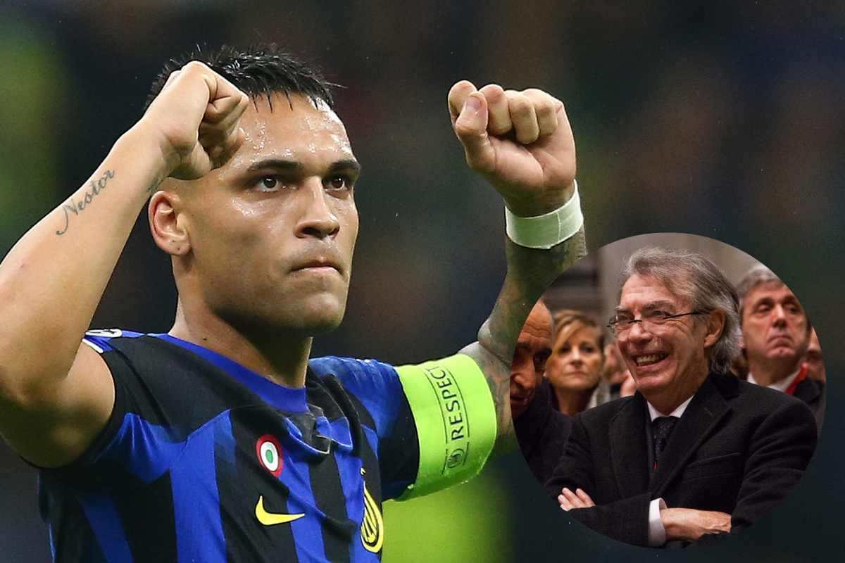 Moratti sull'Inter e Lautaro Martinez