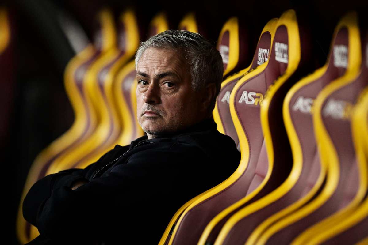 Mourinho in conferenza per Slavia Praga-Roma