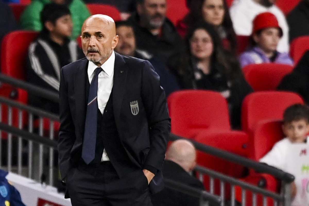 Spalletti con l'Italia