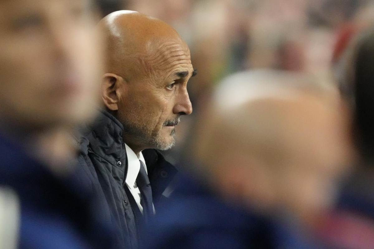 Spalletti con l'Italia