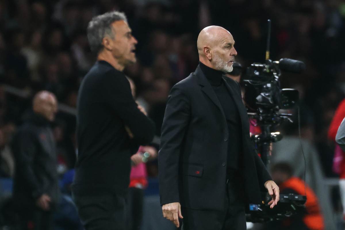 Luis Enrique Pioli tifosi PSG Milan