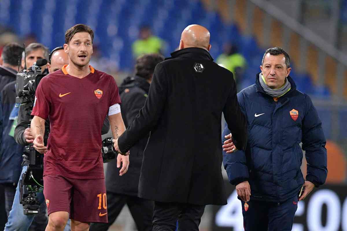 Spalletti Totti pace litigio