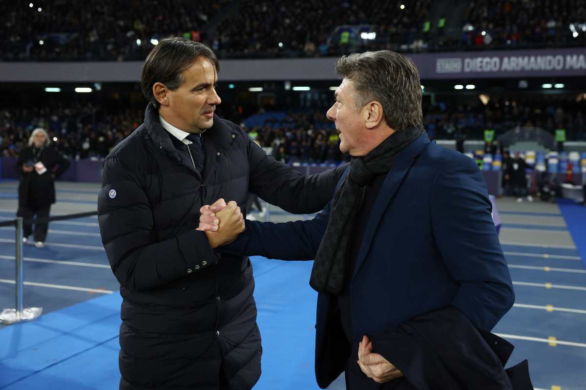 Inzaghi e Mazzarri 