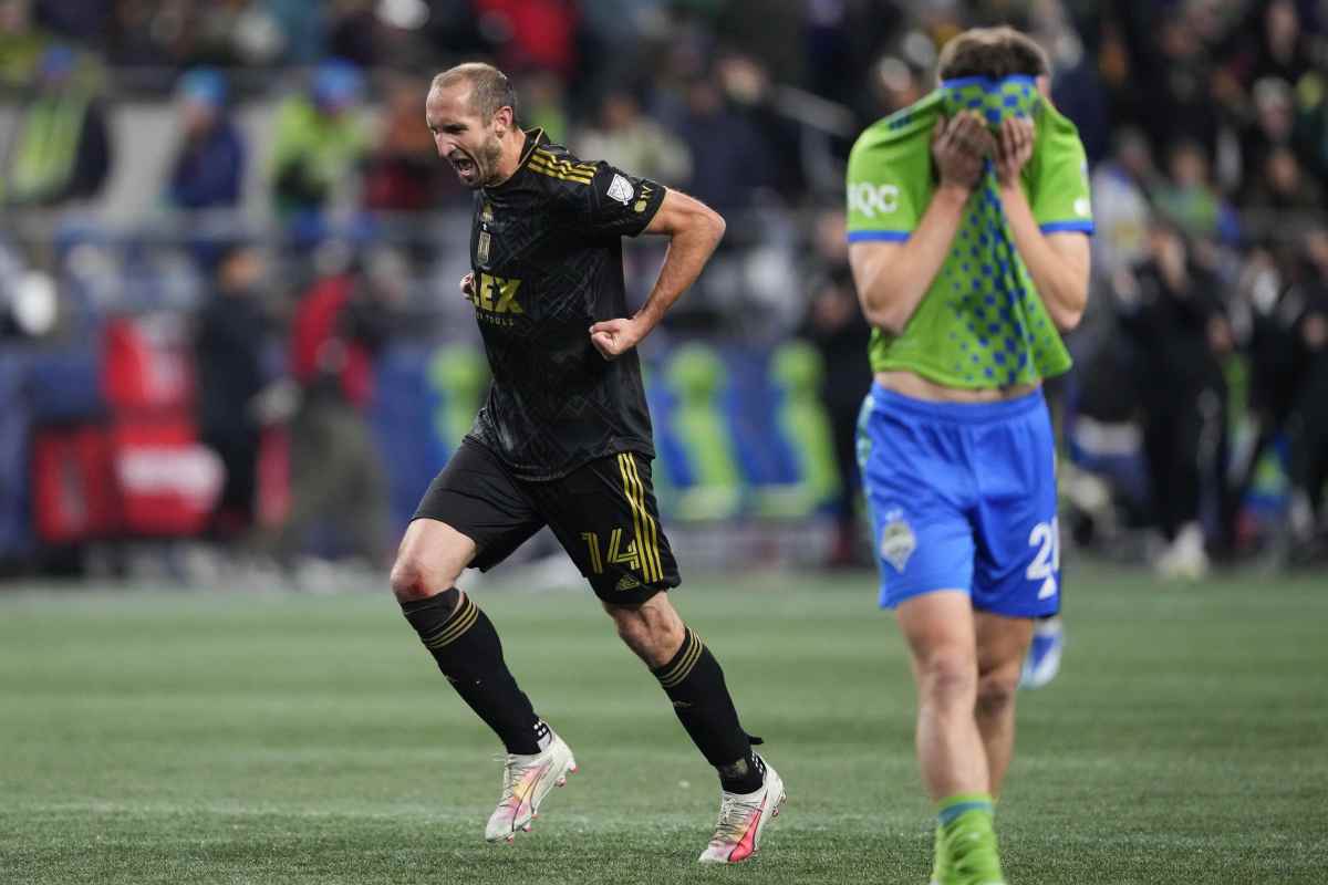 Los Angeles FC Chiellini ritiro annuncio