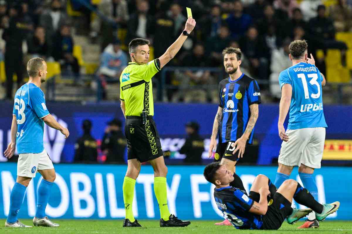 polemiche dopo Inter-Napoli