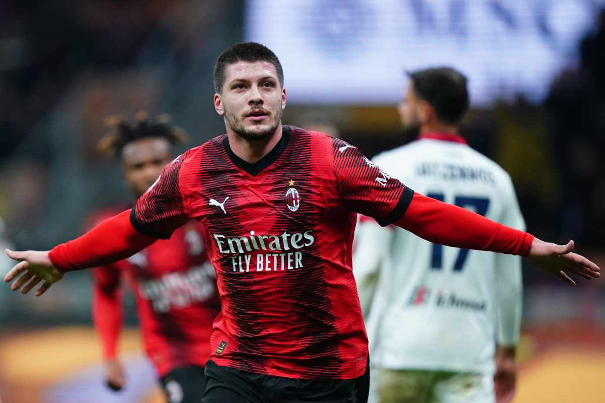 Milan Cagliari Jovic