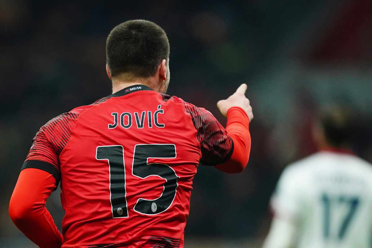 Milan Cagliari Jovic