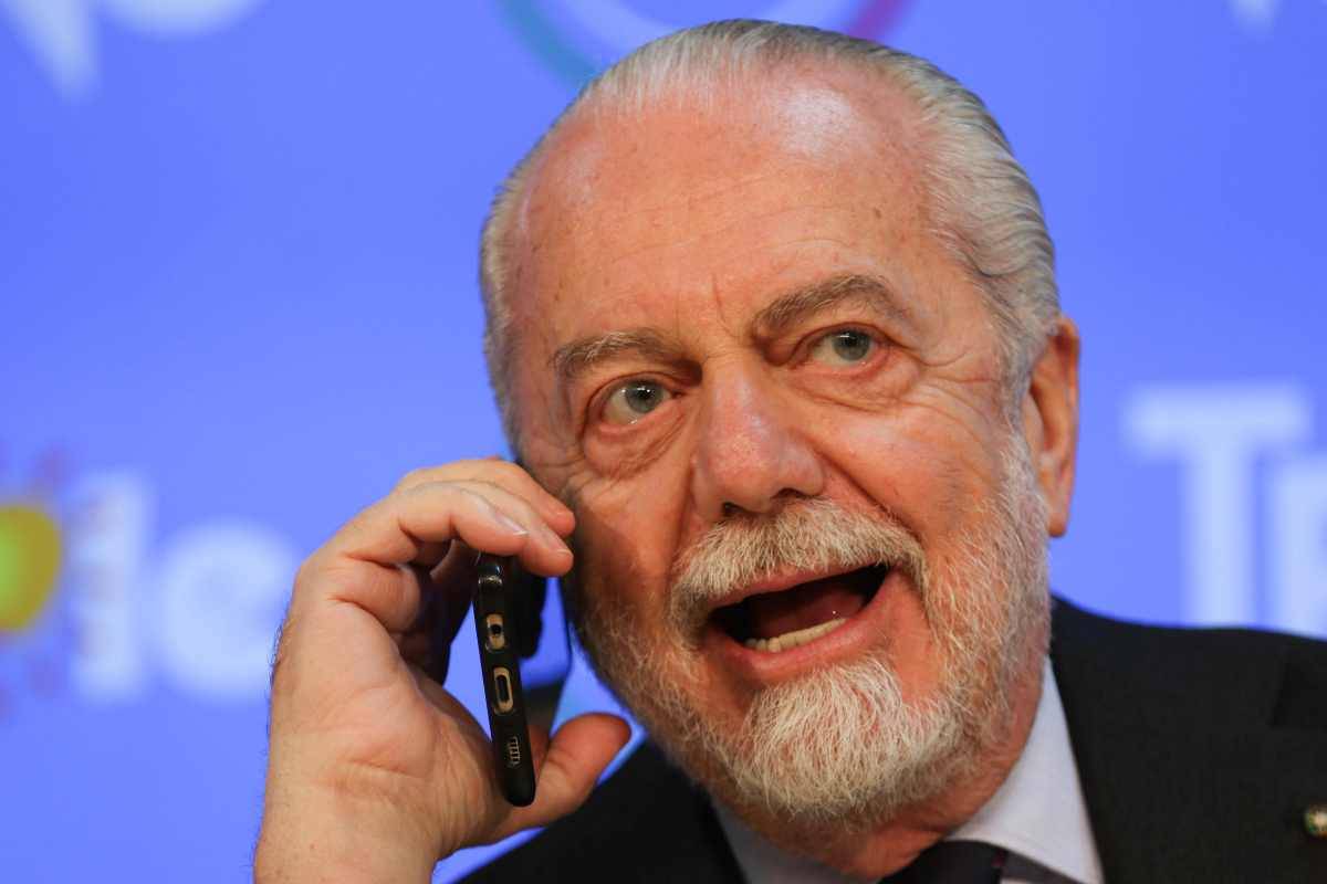 Napoli, De Laurentiis contro la Juve: "Non dovrebbe essere ammessa"