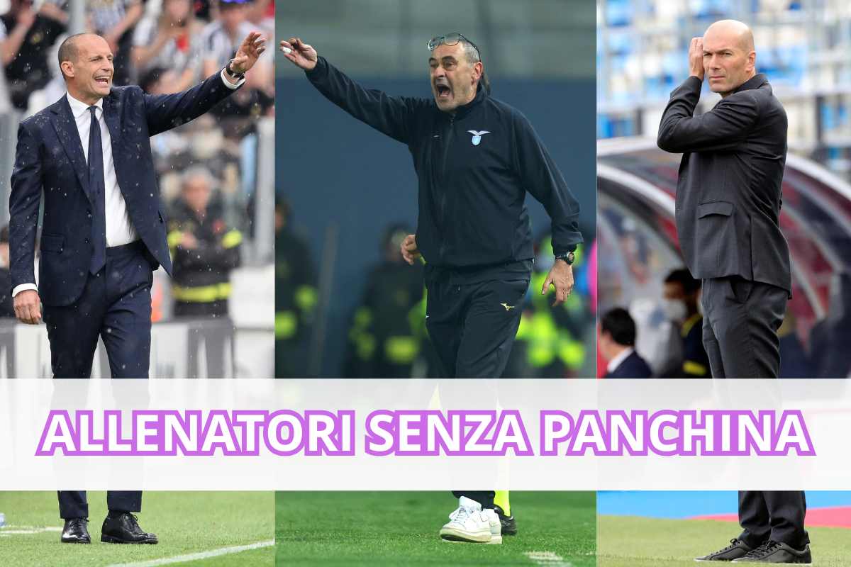 Allegri - Sarri - Zidane