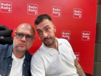 Enrico Camelio con il portiere Emiliano Viviano