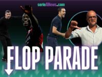 Conceicao, Balotelli, Palladino con Enrico Camelio