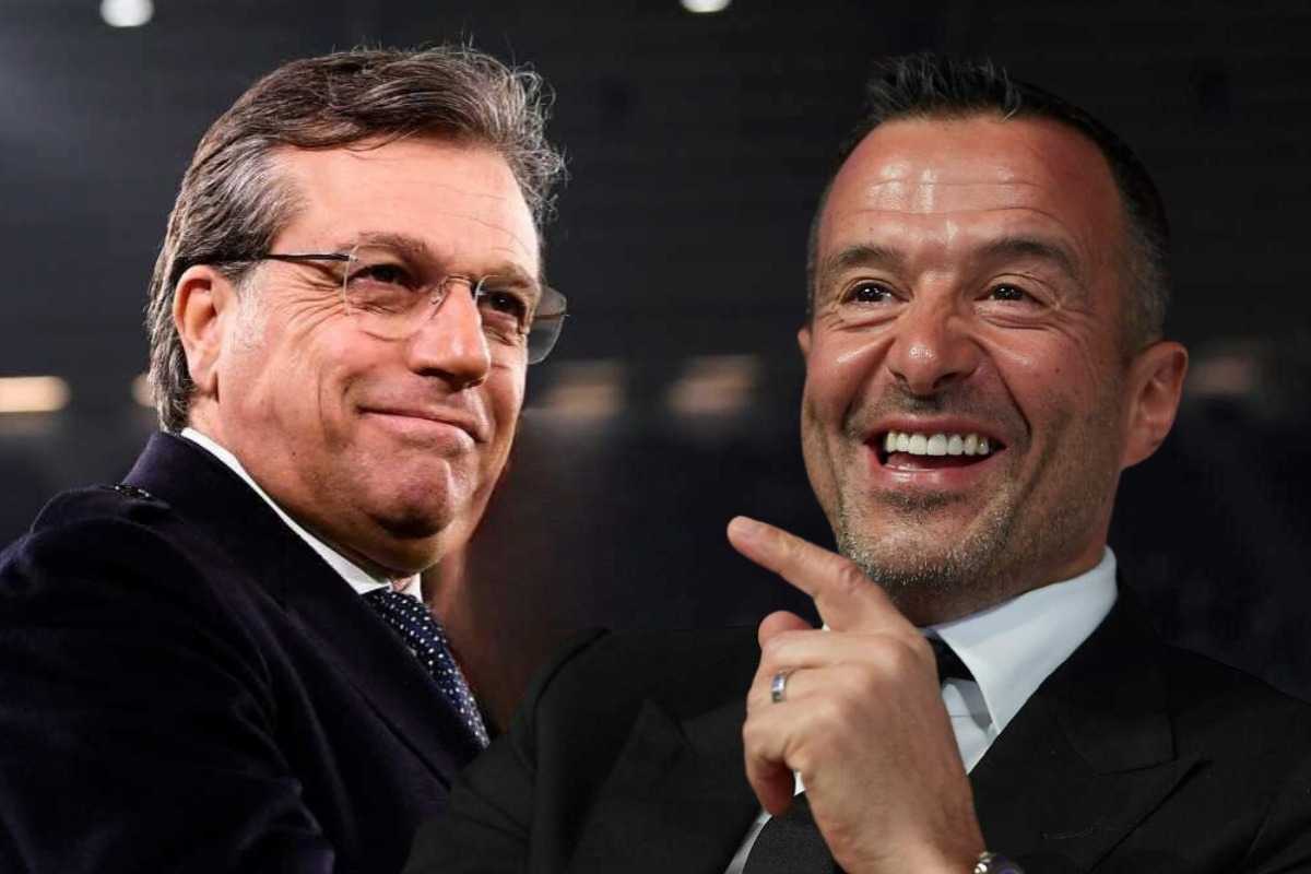 Cristiano Giuntoli e Jorge Mendes