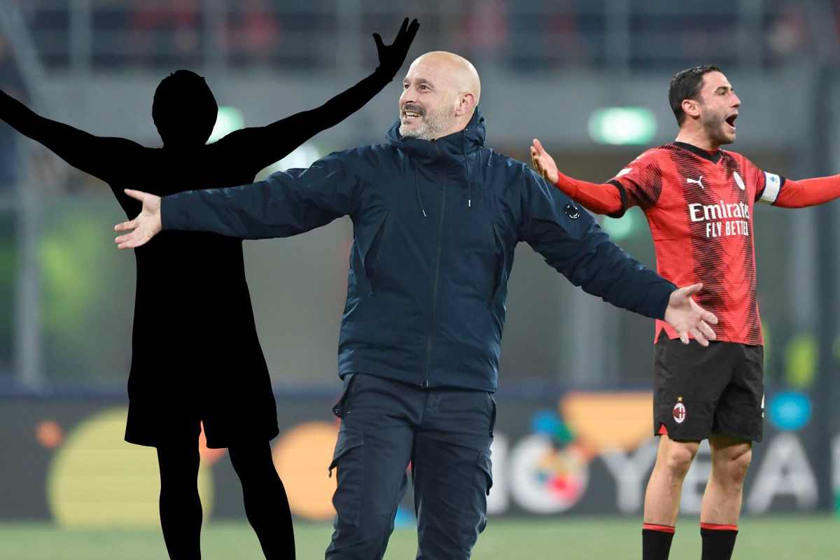 L'allenatore del Bologna Vincenzo Italiano e il nuovo acquisto Davide Calabria