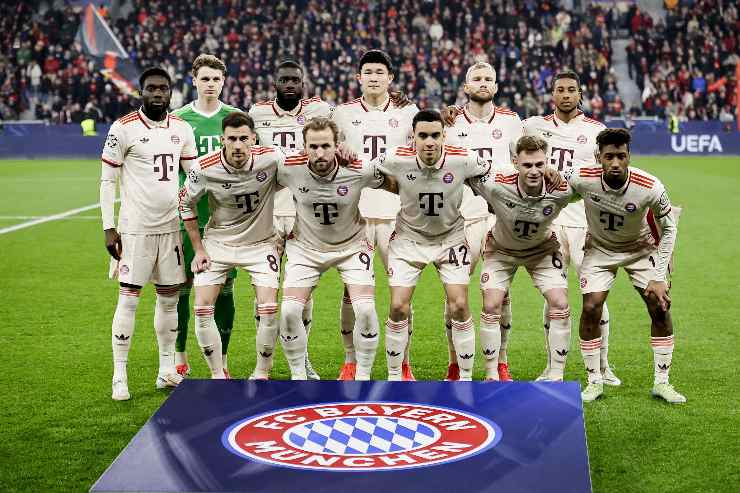 La squadra del Bayern Monaco 