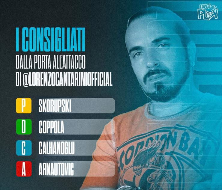 Consigli Fanta Lorenzo Cantarini 