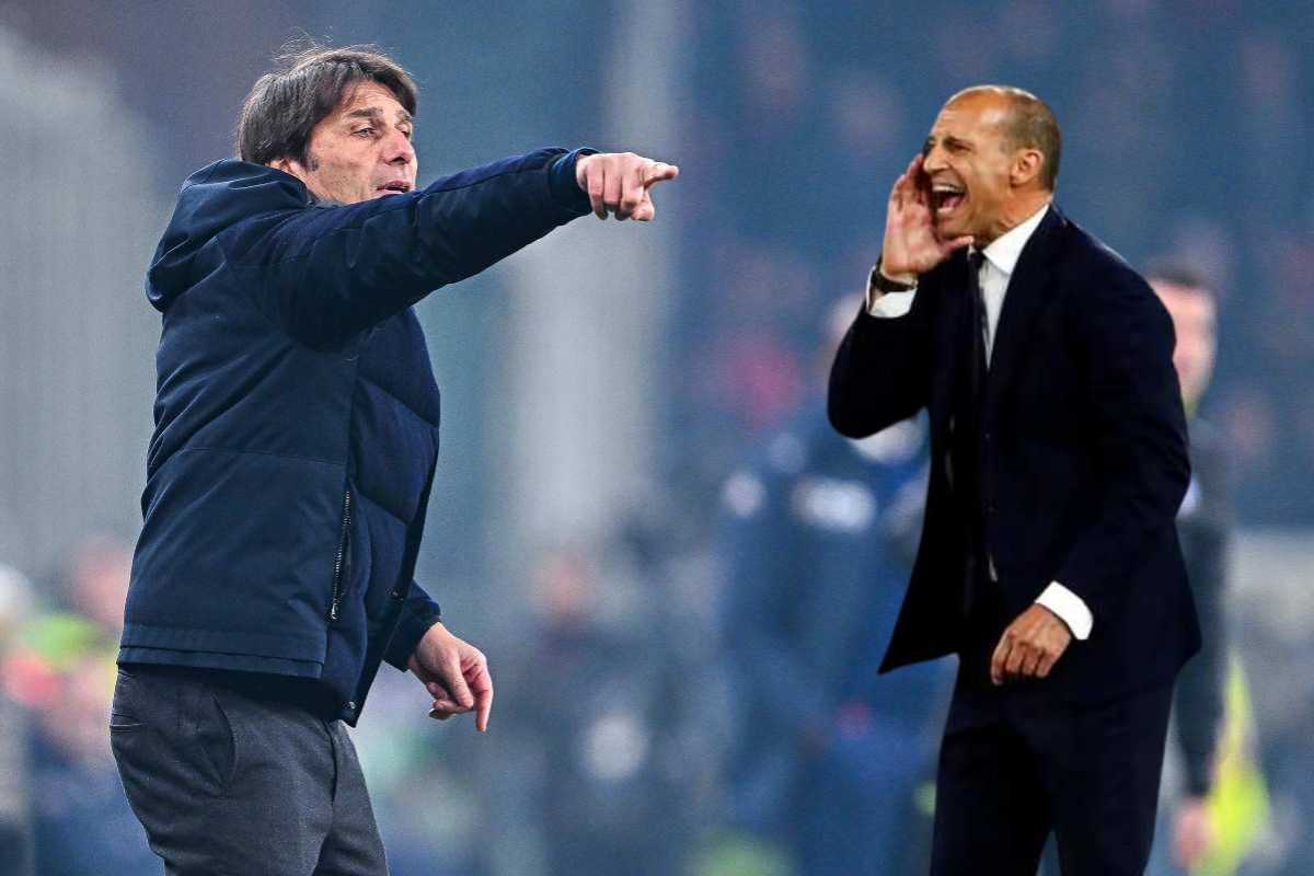 Antonio Conte e Massimiliano Allegri 